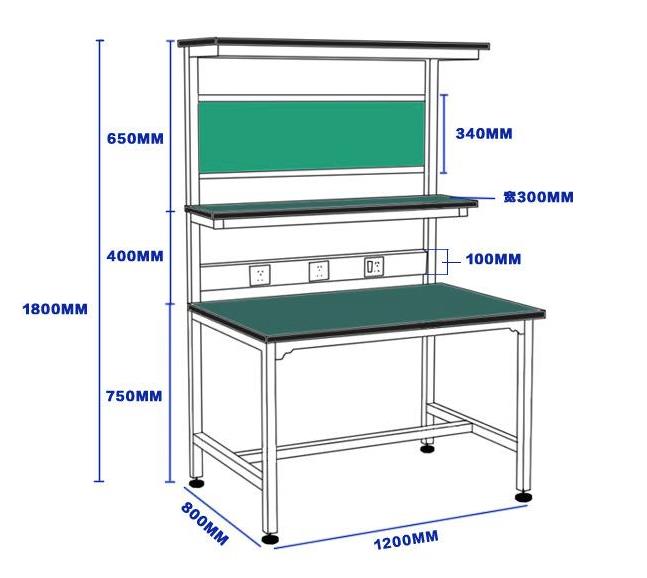 车间工作台的结构特点